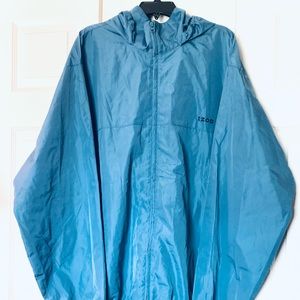 IZOD  Golf Full-zip Wind Breaker Jacket Blue Men's (Size: XL)